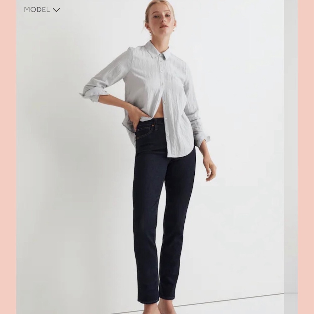 Madewell Stove Pipe Jeans
